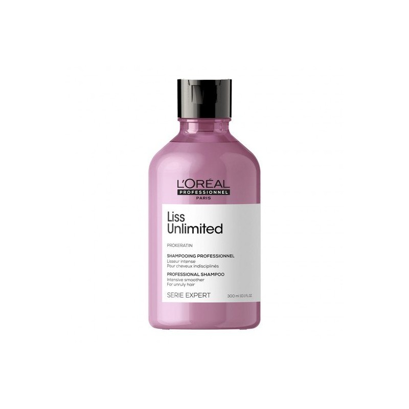 L’Oréal Professionnel Liss Unlimited Shampoo – 1500 Ml Mit Pumpe, Für Glattes, Käuselfreies Haar